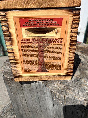 Marvel Baby Groot Wood Carving - Picture 3 of 6