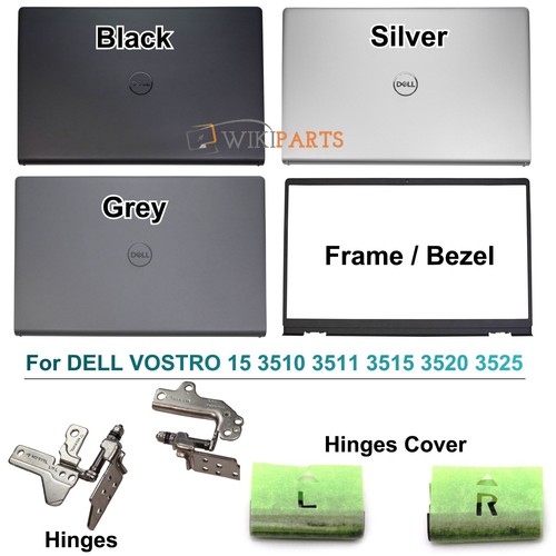 Dell Vostro 15 3510 3511 3515 3520 3525 LCD Top Lid Back Cover Hinge Cover Frame - Afbeelding 1 van 15