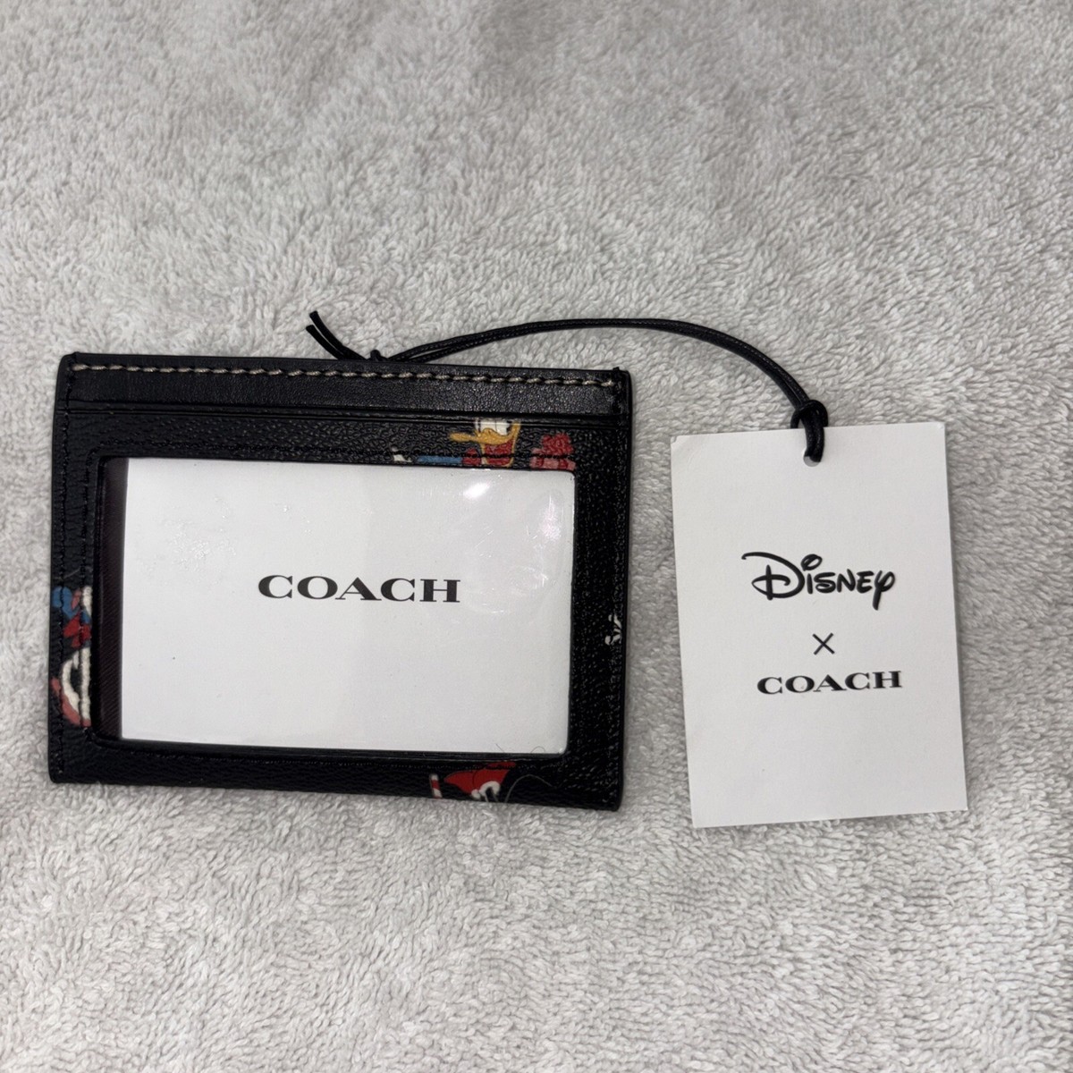 COACH CN032 Disney X Coach Slim Id Card Case With Holiday