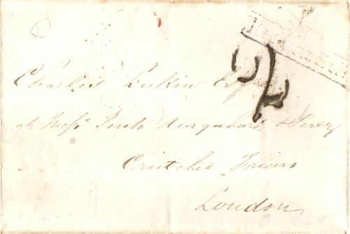 1st Carlist War 1836 GB Spain Military Soldier's Letter St. Sebastian - Picture 1 of 5