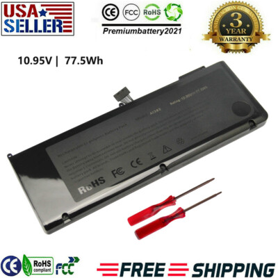 A1382 Battery For Apple MacBook Pro 15'' A1286 i7 Early 2011 Mid 2012 Unibody PC