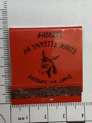 Vintage Matchbook la vignette haute Is located In Aribeau-sur-Siagne France gmg