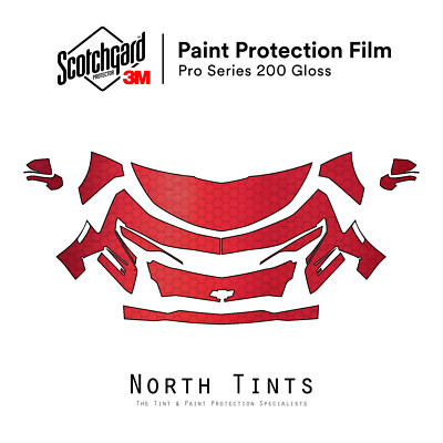 Chevrolet Camaro SS 2019 3M PRO Series PreCut Paint Protection Clear Bra PPF Kit