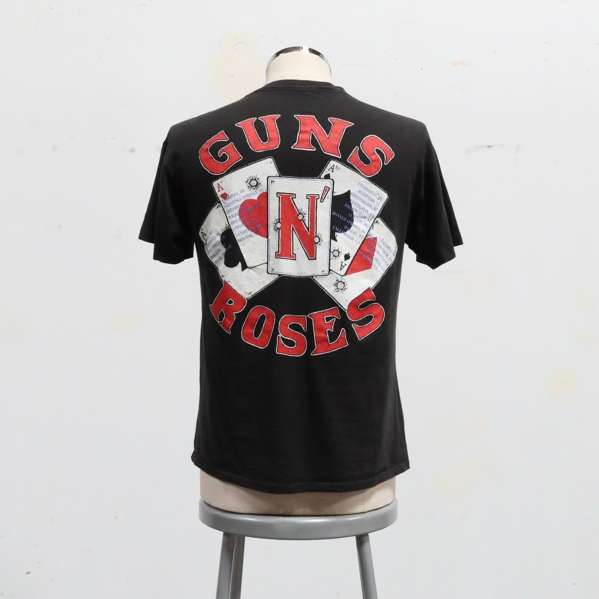 GUNS N ROSES スウェット THEATRE TOUR 91s Guns N' Roses Men's Color Changing 1991 Ritz Theatre Concert