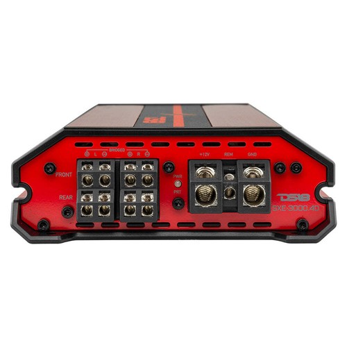 Amplificador de Coche DS18 SXE-3000.4D Rango Completo Clase D 4 Canales - Nuevo Diseño - Rojo - Imagen 7 de 8