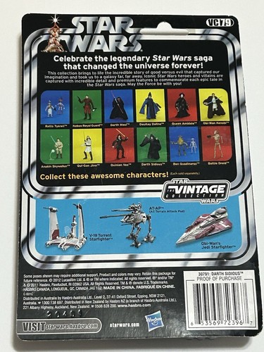 Star Wars Phantom Menace DART SIDIOUS 3.75" Figure Vintage Collection VC79 - Picture 3 of 3
