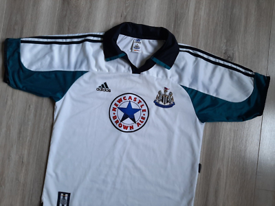 Newcastle Away football shirt 1999/2000 Jersey Adidas Vintage