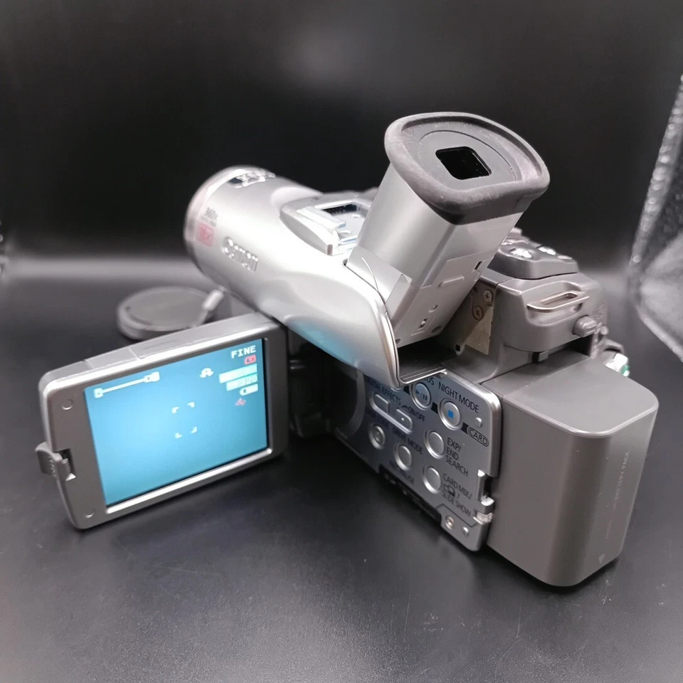 Canon MVX250i Camcorder Silver Mini DV Digital Tape Handheld Camera Parts *Read* - Image 2 of 4