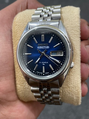 Vintage Seiko 5 Actus Snxs Men's Automatic Watch Day-Date 7009 - Picture 3 of 6