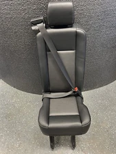 2015-2025 Ford Transit Van OEM Rear Black Vinyl Single Bucket Seat
