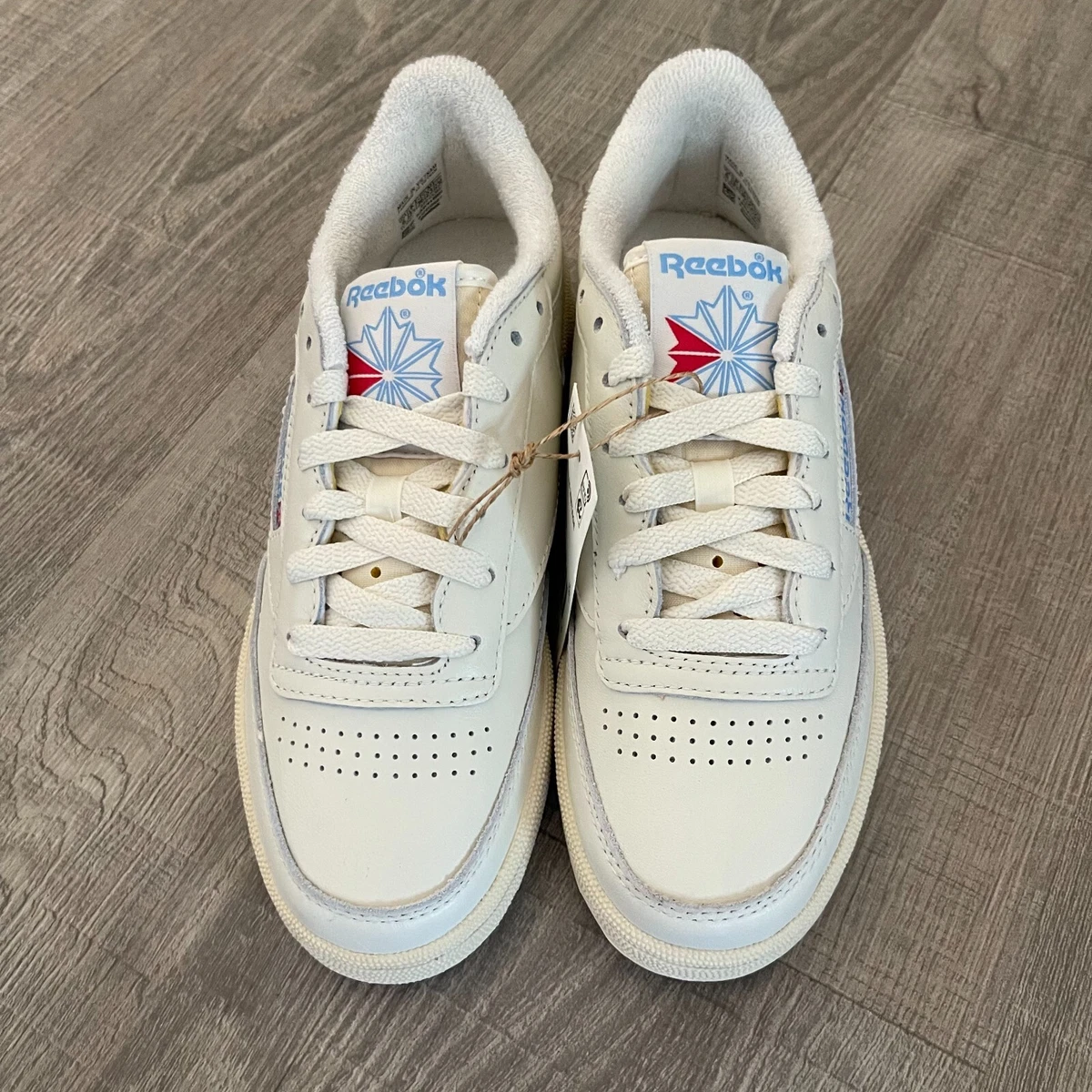 Reebok club c femme bleu sale