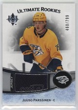 2022 Upper Deck Ultimate Collection Rookies Jersey /799 Juuso Parssinen #177 7m7