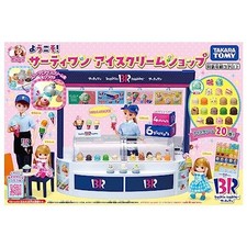 Takara Tomy Licca-chan Wele Baskin-Robbins Ice Cream Shop Dress-up Pretend Play