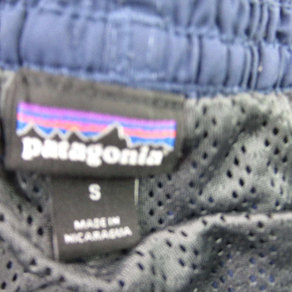 Bañador Patagonia para Hombres Pequeño Board Shorts Bolsillos Traje de Baño Azul Ligero Foto 4 de 4