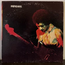 JIMI HENDRIX - Band Of Gypsys (Ludwig RL) (1970) - 12" Vinyl Record LP - VG