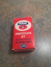 Vintage EVEREADY "Nine Lives" Photographic Flash Battery No. 460 45 Volts