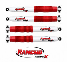 Rancho Rs5000x Shock Absorber Front Rear Fits 18-25 Jeep Wrangler Jl Series 4wd Rancho Rs5000x Shock Absorber Front Rear Fits 18-25 Jeep Wrangler Jl Series 4wd