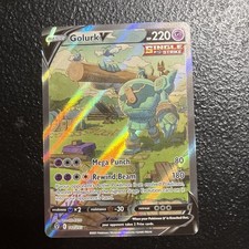 Golurk V (Alternate Full Art) 182/203 SWSH07: Evolving Skies Holo on eBay