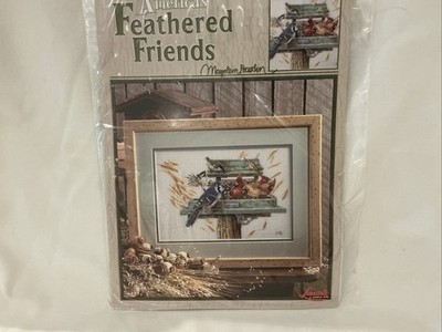 Lanarte Marjolein Bastin ''Feathered Friends'' Kreuzstich gezählt