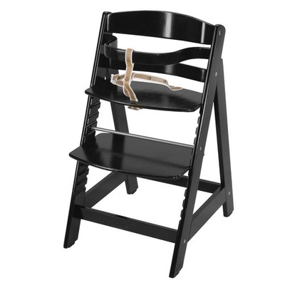 Roba Treppenhochstuhl Sit Up III Holz schwarz NEU