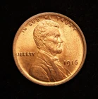 1916  Lincoln Wheat Cent  Gem BU