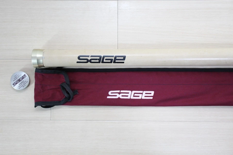 Sage 4711 LL Graphite III 7'11" 4wt 2pc Fly Rod – Used w/Tube & Sock E31 - Image 4 of 4