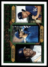 Homer Bush / Felipe Crespo / Jed Hansen PROS 1997 Topps #203 MLB READ FREE SHIP
