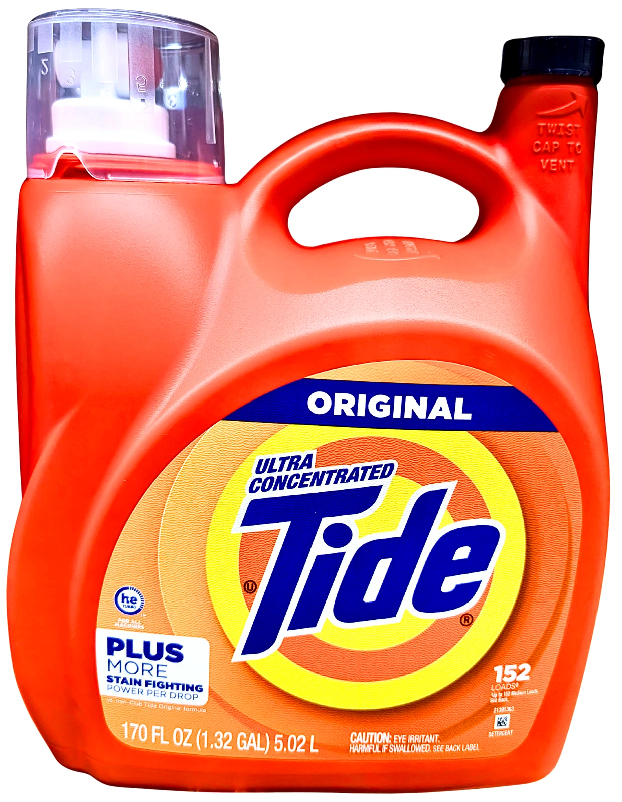 Tide Liquid Laundry Detergent Original 152 Loads 170 Fl Oz
Opens in a new window or tab