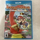 Paper Mario Color Splash  (Nintendo Wii U, 2016)