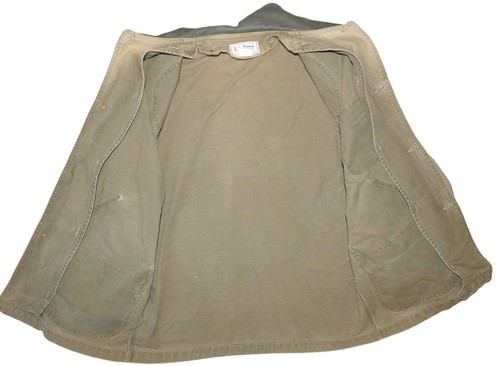 Vintage LL Bean Canvas Chore Field Barn Coat Jacket XL Made in USA - Picture 5 of 9