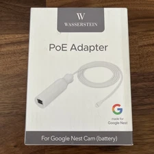 Wasserstein PoE Adapter for Google Nest Camera (Battery) Outdoor or Indoor NEW