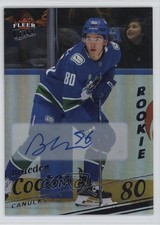 2025 Upper Deck Fleer Ultra Rookies Rainbow Foil Braeden Cootes #181 Auto 1t51