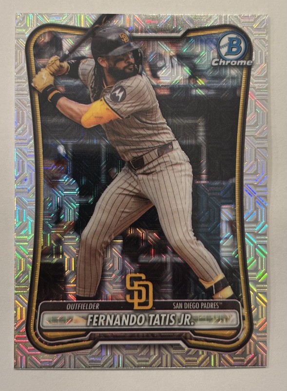 2026 Bowman Chrome Refractor Fernando Tatis Jr. - 47 San Diego Padres