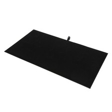 SSWBasics Large Black Velvet Jewelry Display Tray - Rectangular Velvet Tray