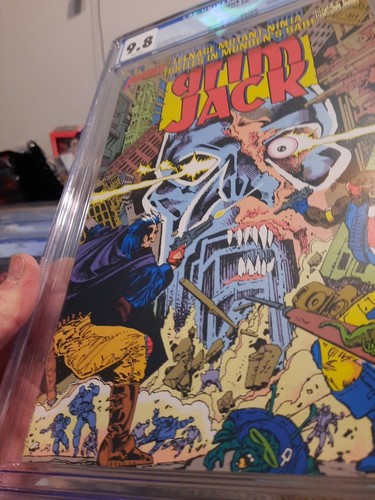 Grimjack 26 cgc 9.8 First Comics 1986 Teenage Mutant Ninja Turtles WHITE pgs NM - Picture 5 of 7