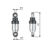 SchwingungsdäMpfer Keilrippenriemen Drivealign™ Gates T39215 FüR E39 E46 BMW 3Er
