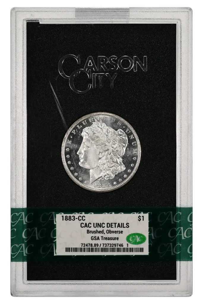 1883-O * CHOICE To GEM BU MS MORGAN SILVER DOLLAR * FROM ORIGINAL BANK BAG - Foto 2
