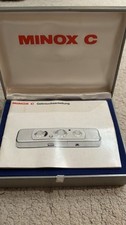 Minox C Subminiature Spy Camera with Case