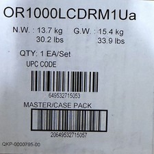 CyberPower OR1000LCDRM1Ua Smart App LCD UPS 1000VA/600W 6 Outlet AVR 1U  NEW 