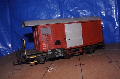 Magnus G Covered Freight Car DB 5733 3-Axle With Brake Platform