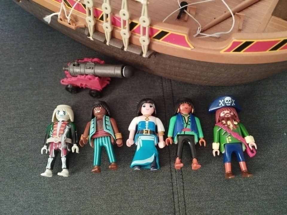 Playmobil Grand Bateau Pirate Corsaire Galion Anglais 3550 - Photo 2/4