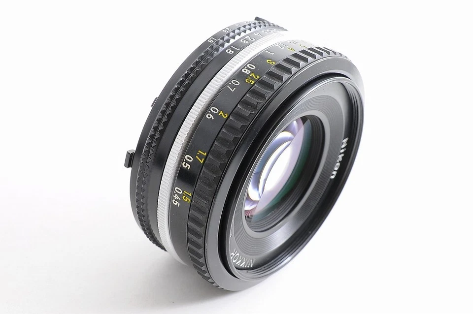 【NEAR MINT+】NIKON AIS NIKKOR 50mm F/1.8 MF Standard Lens From JAPAN #5478 - Image 4 of 4