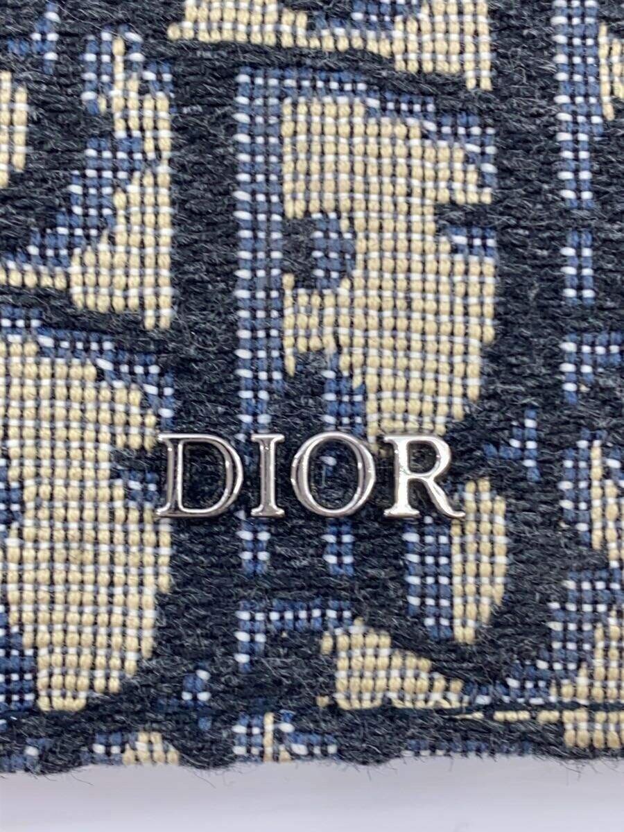 Christian Dior Card Case Canvas BEG All-over Pattern Women's 12-BO-1210 Oblique  thumbnail 3