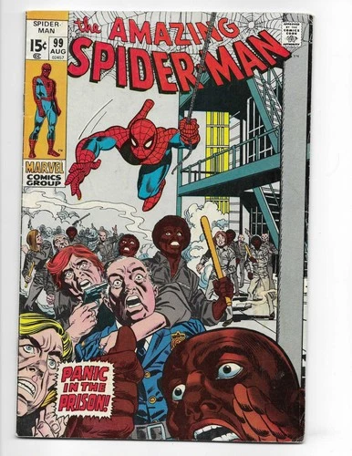 Amazing Spider-Man 99 1971 Marvel Comics VG+ 4.5 Gwen Stacy J. Jonah Jameson