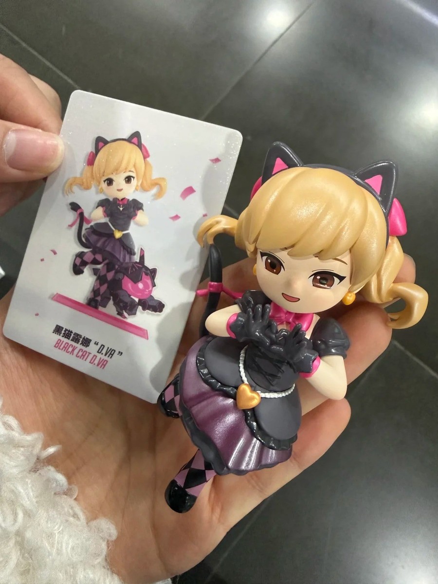 オーバーウォッチ　D.VA フィギュア　シークレット　黒猫 Black Cat D.va Secret - Play Of The Game Series Blind Box Figures