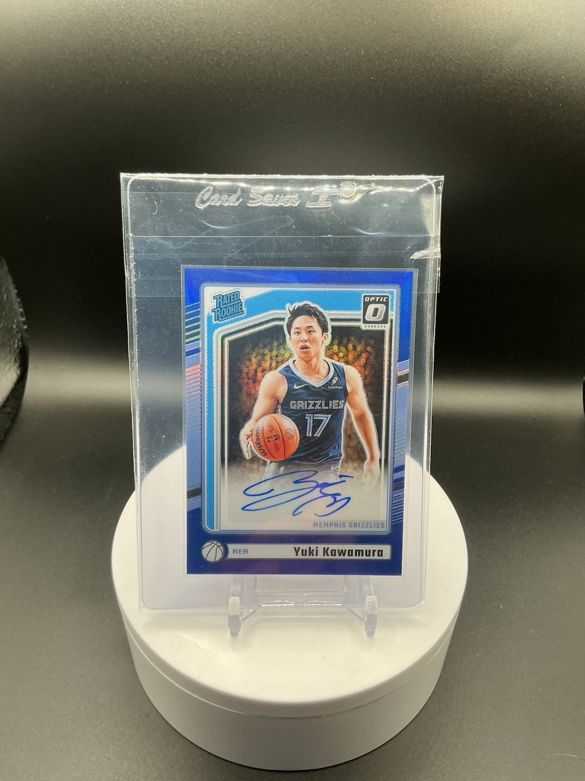 Yuki Kawamura 2024 Optic #334 Rated Rookie Signatures - Blue /49 