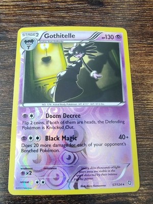Pokemon Dragons Exalted Gothitelle 57/124 Reverse Holo Card