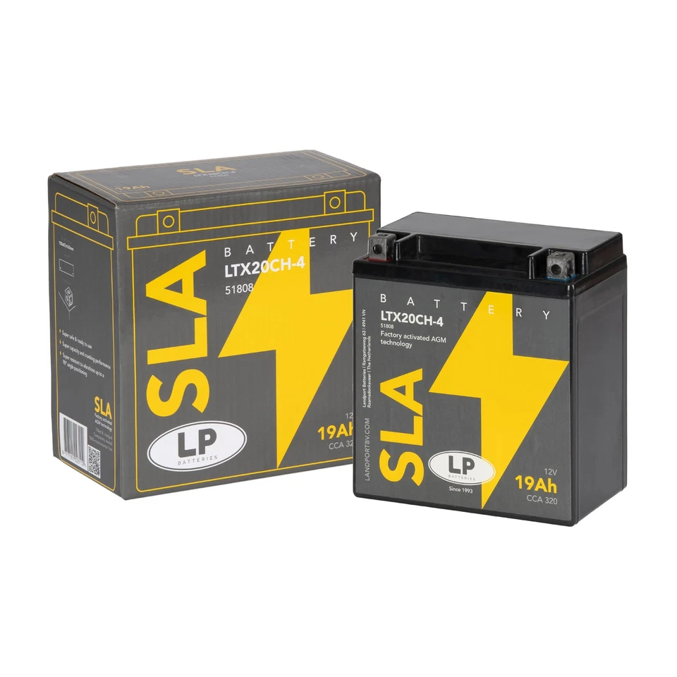 LP SLA LTX20CH-4 Ready To Use Starter Battery 12V,19Ah With AGM Technology - Image 2 of 4