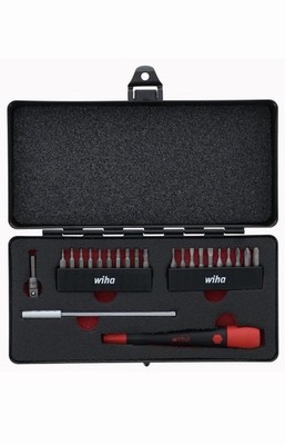 Wiha Picofinish Microbits Set 23Pc With Magnetizer