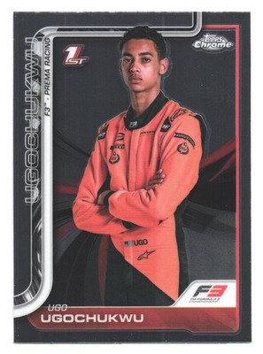 2025 Topps Chrome F1 Formula 1 F3 Prema Racing Ugo Ugochukwu